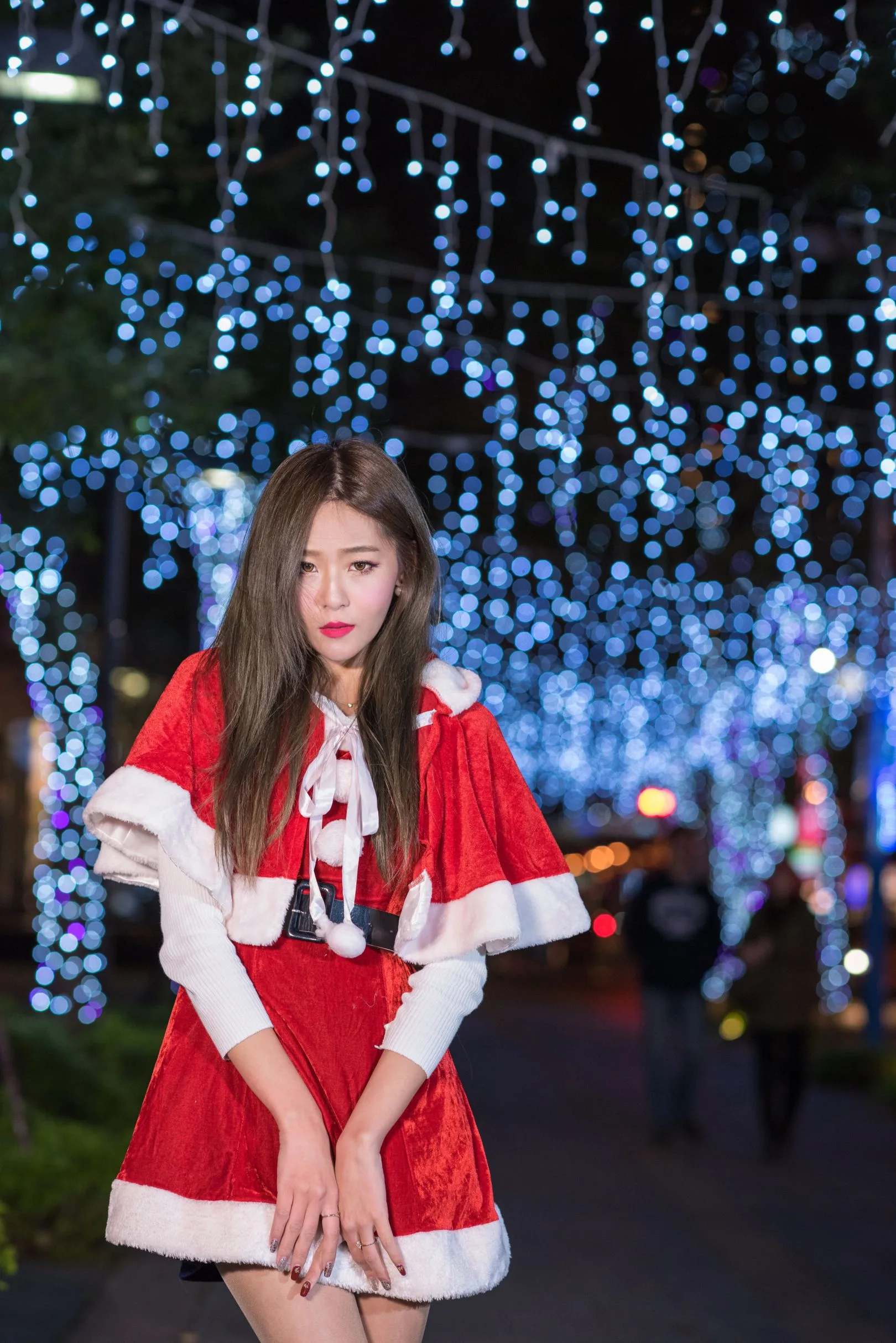 [Buổi chụp ảnh ngoài trời của Beautyleg] Winnie Xiaoxue - Bộ sưu tập ảnh đêm độ phân giải cực cao từ Công viên Giáng sinh Thành phố Đài Bắc Mới - 31