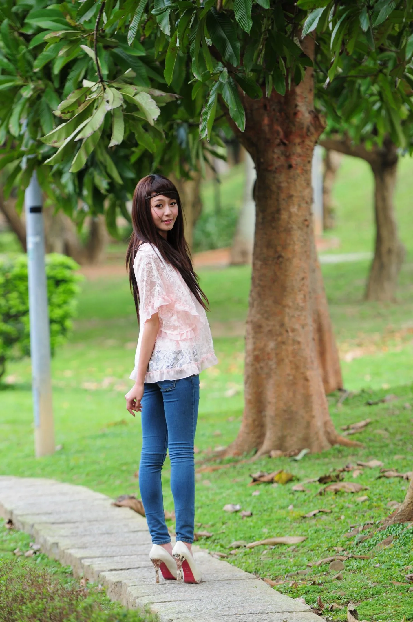 [Buổi chụp ảnh ngoài trời của Beautyleg] Winnie Zhuang - Buổi chụp ảnh ngoài trời tươi tắn và xinh đẹp - 27
