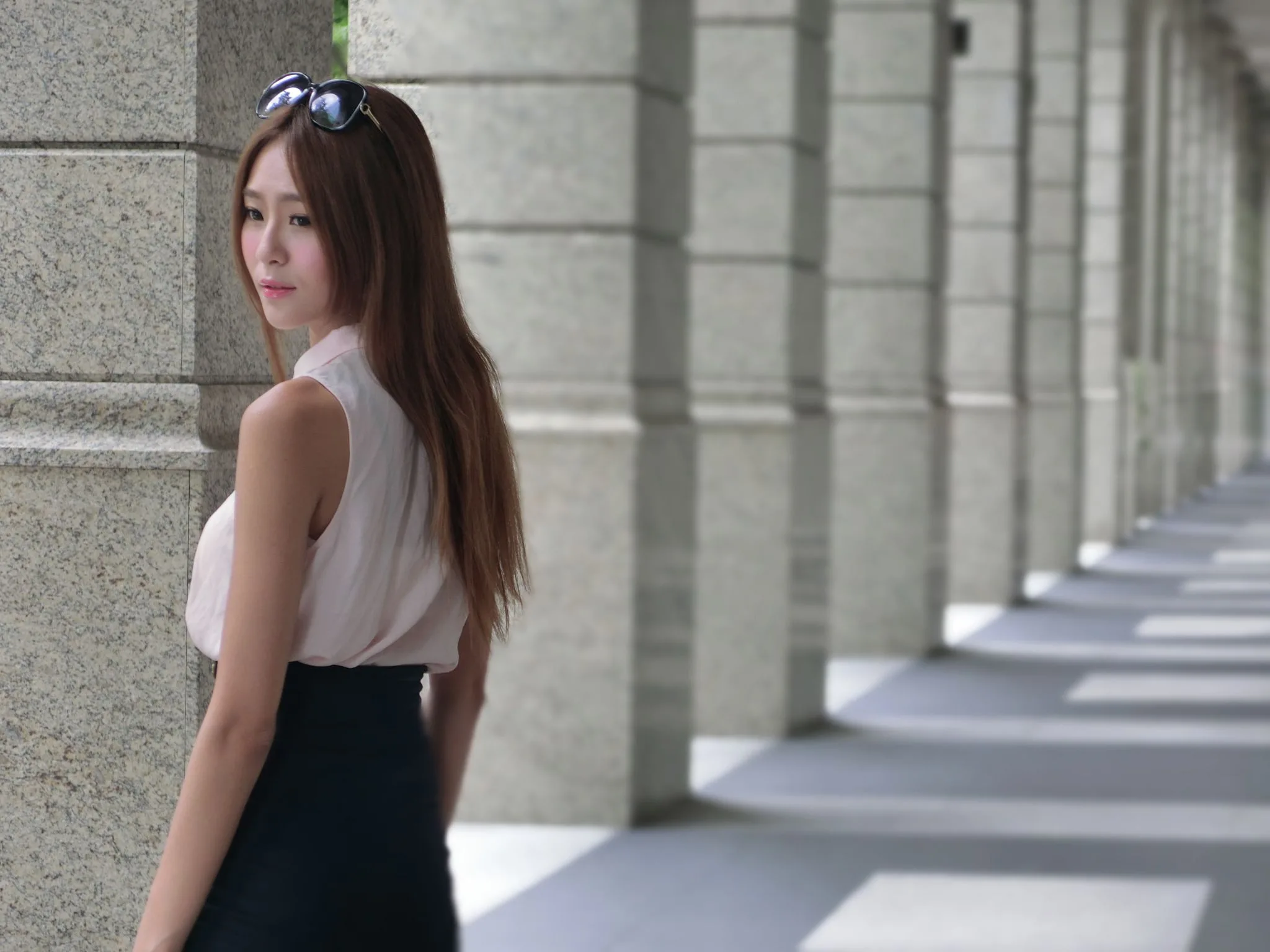 [Tập đặc biệt của Beautyleg] Winnie Xiaoxue - Buổi chụp ảnh ngoại cảnh tại khu mua sắm Xinyi - 82
