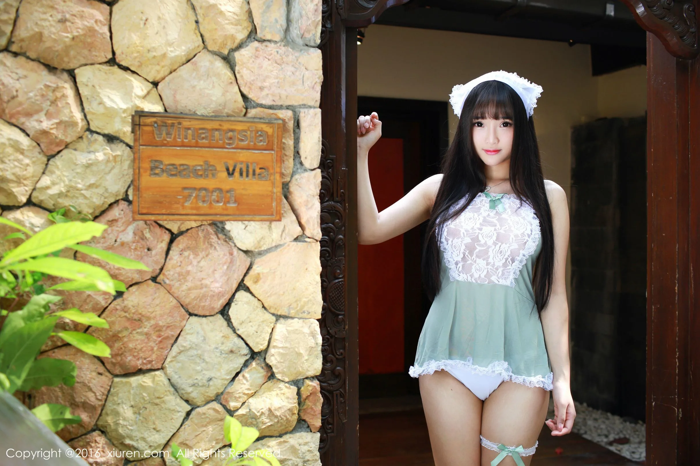 [XiuRen.com] Số 463 Bé Xia Yao - Bộ sưu tập hầu gái + Trang phục hoạt hình hình bán cầu ~ Bộ ảnh - 5