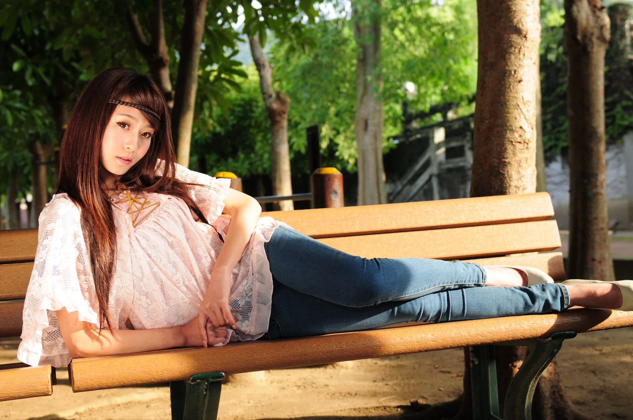 [Buổi chụp ảnh ngoài trời của Beautyleg] Winnie Zhuang - Buổi chụp ảnh ngoài trời tươi tắn và xinh đẹp - 4