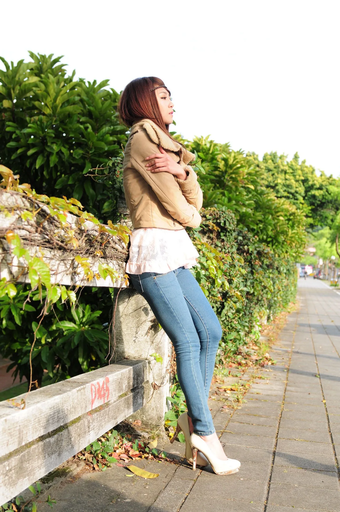[Buổi chụp ảnh ngoài trời của Beautyleg] Winnie Zhuang - Buổi chụp ảnh ngoài trời tươi tắn và xinh đẹp - 11